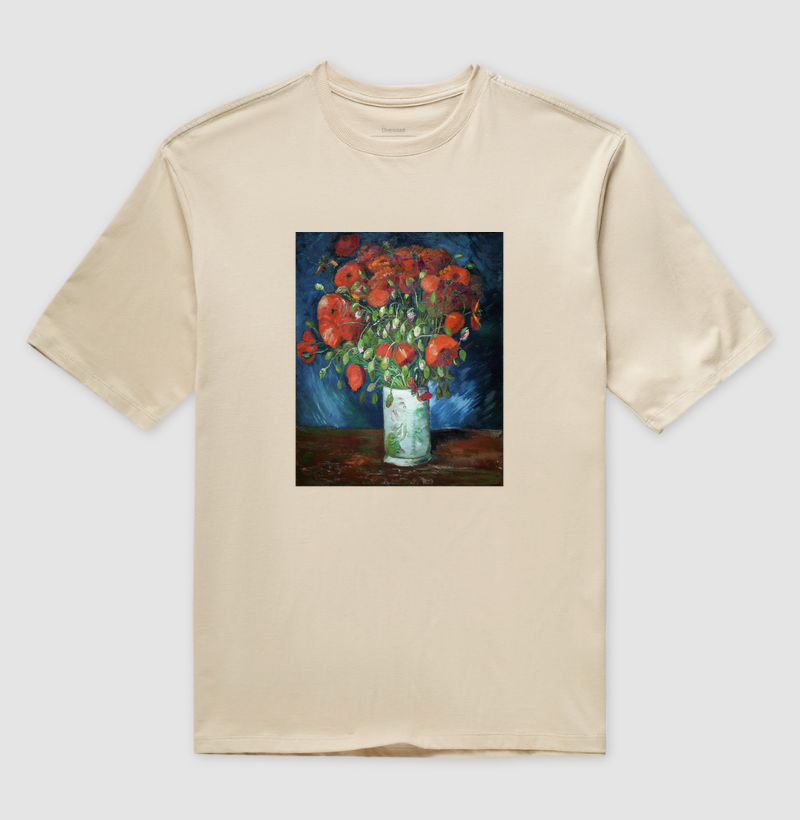 Vincent van Gogh's Vase with Poppies