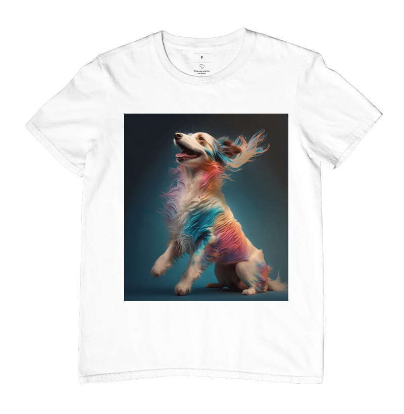 Dog Feliz Colorido 