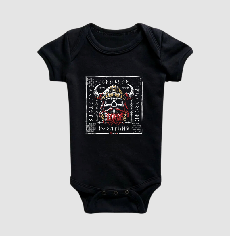 Vikings caveira Tshirt