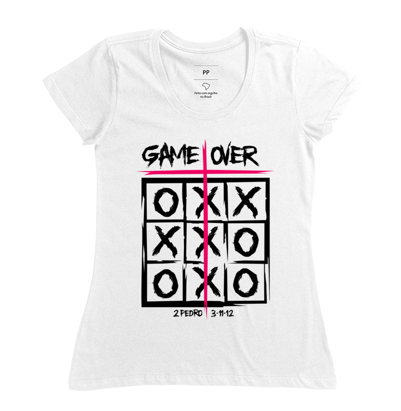 Camiseta Game Over