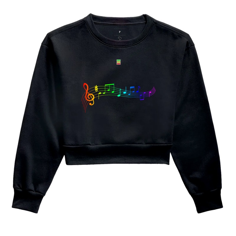 Cropped partituras ZAIRE Clothing
