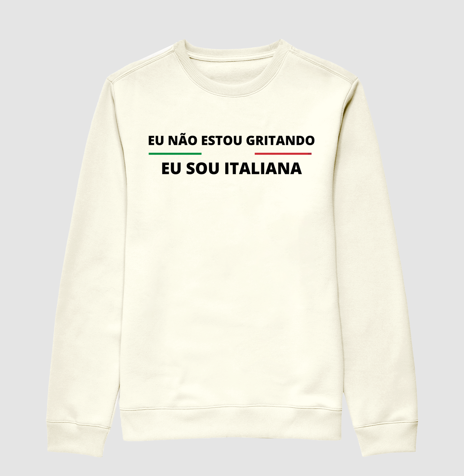 Falando como italiana