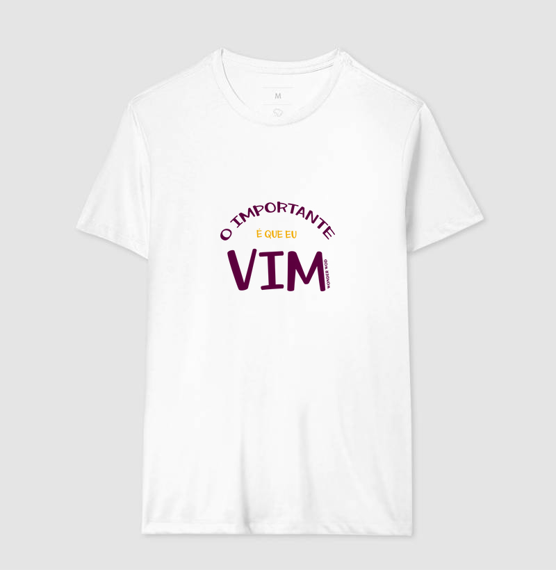 O importante é que eu vim
