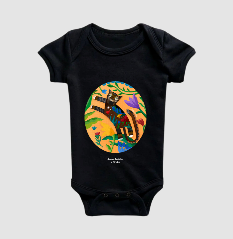 Body Infantil - Aumor Não tem Raça - Gaia
