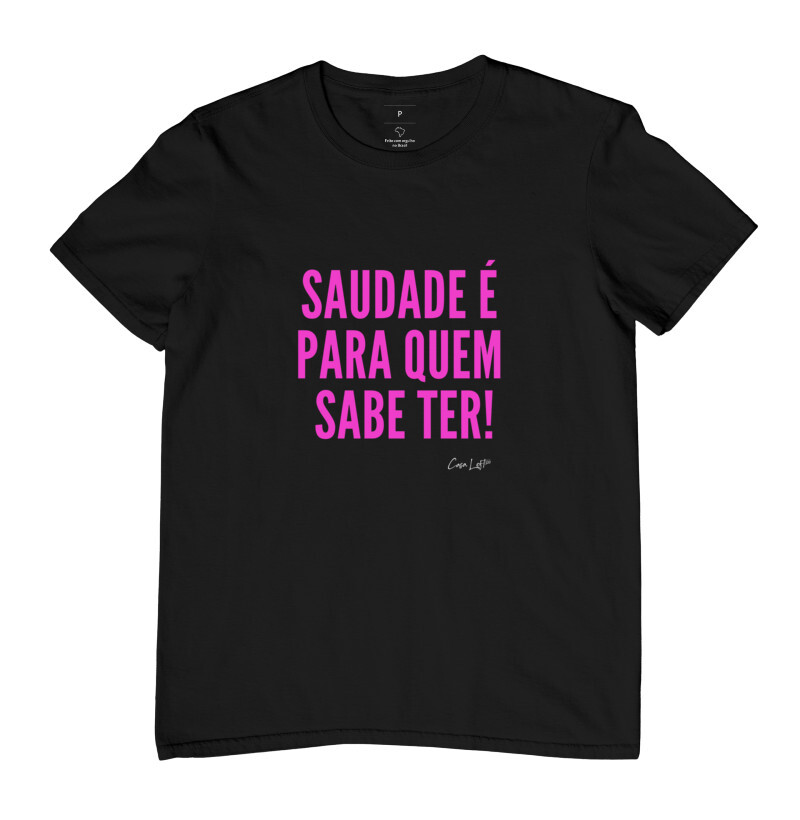 Camiseta Saudade cl320