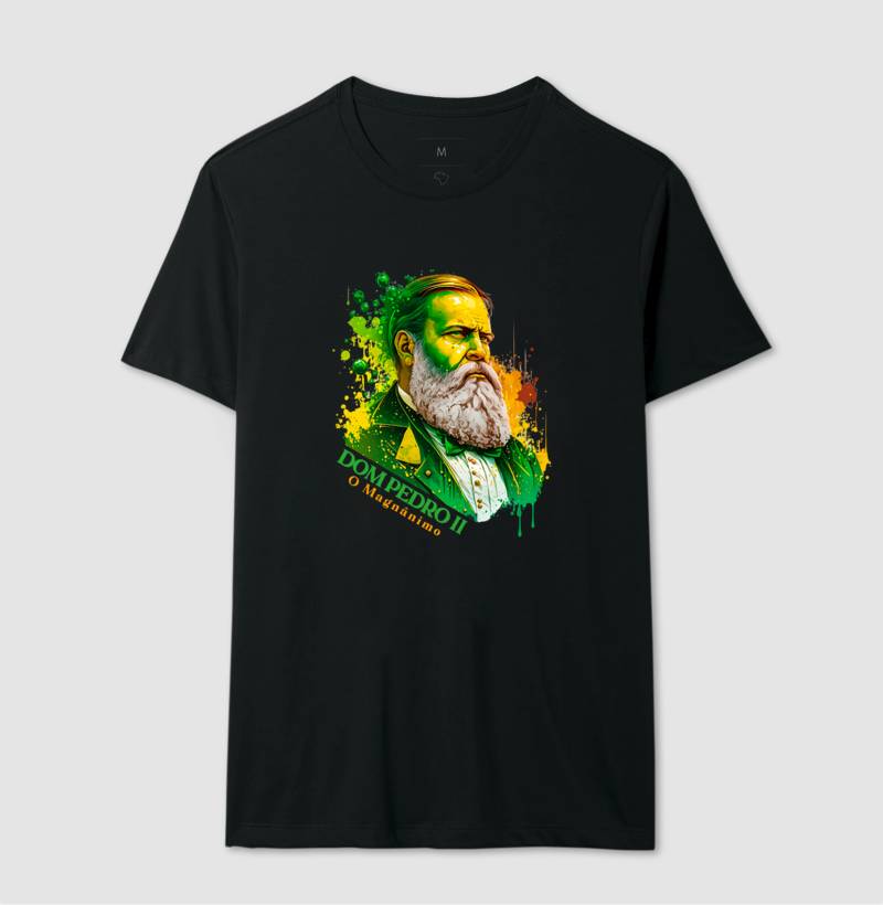 Camiseta "Dom Pedro II - O Magnânimo"