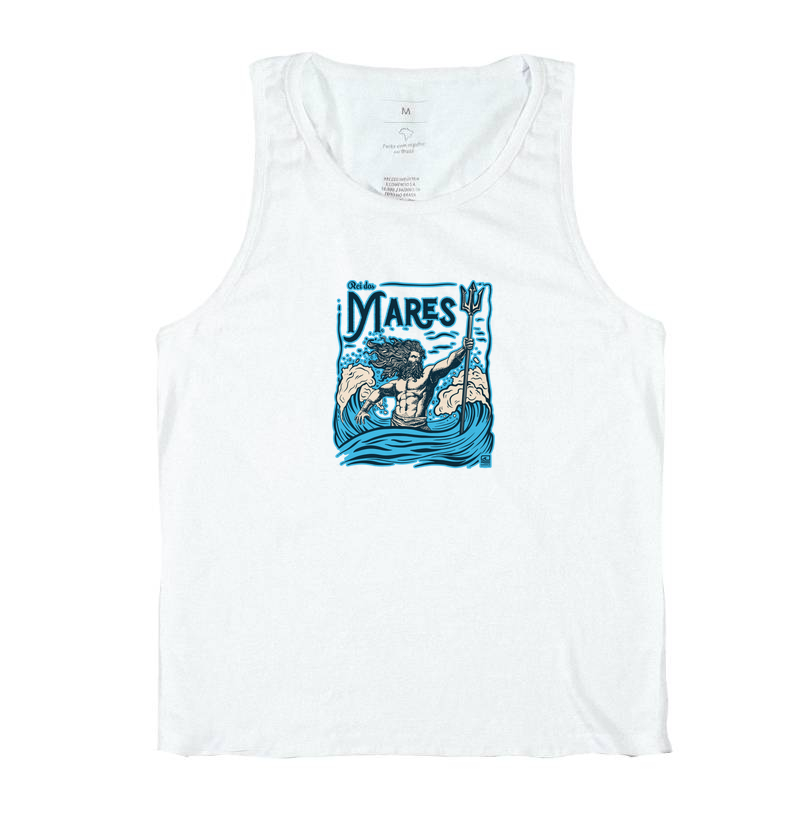 Regata "Rei dos Mares" Estampa Azul