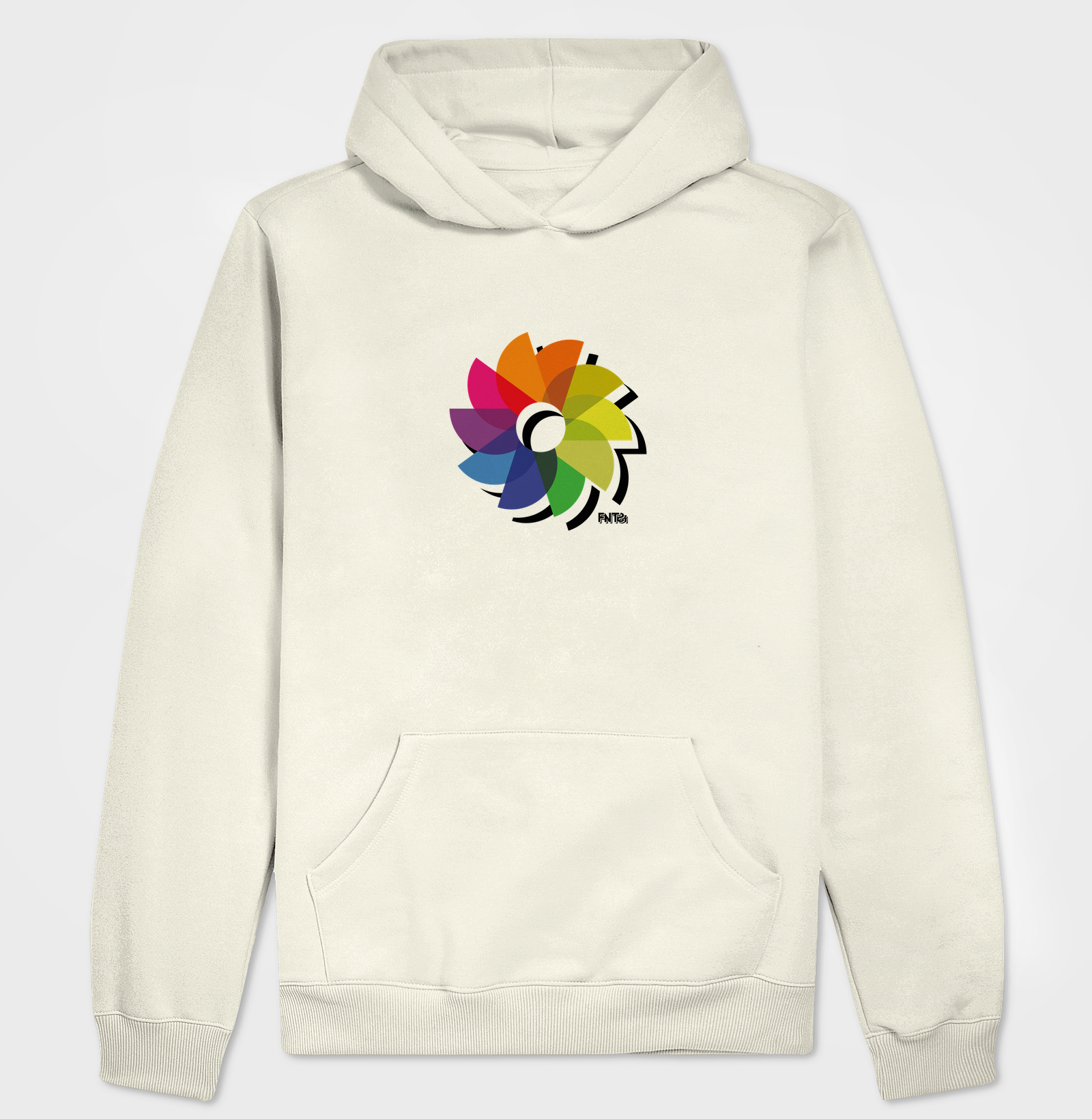 MOLETOM HOODIE SLIM "DIA" / FLOR DO SOL 2