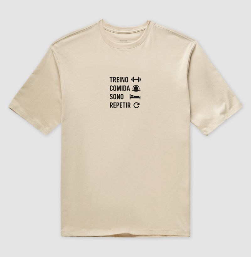 Camiseta Rotina Fitness