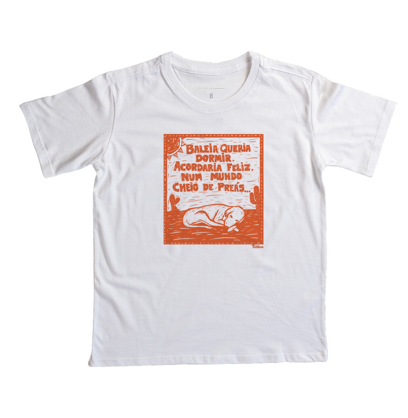 Camiseta Infantil "vidas secas"