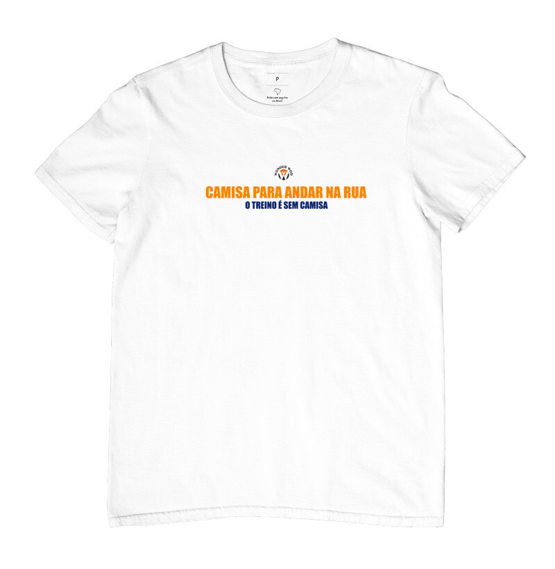 Camisa de andar na rua