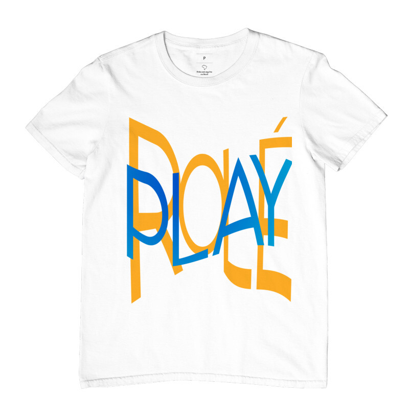 Camiseta Gamer Roleplay Lettering