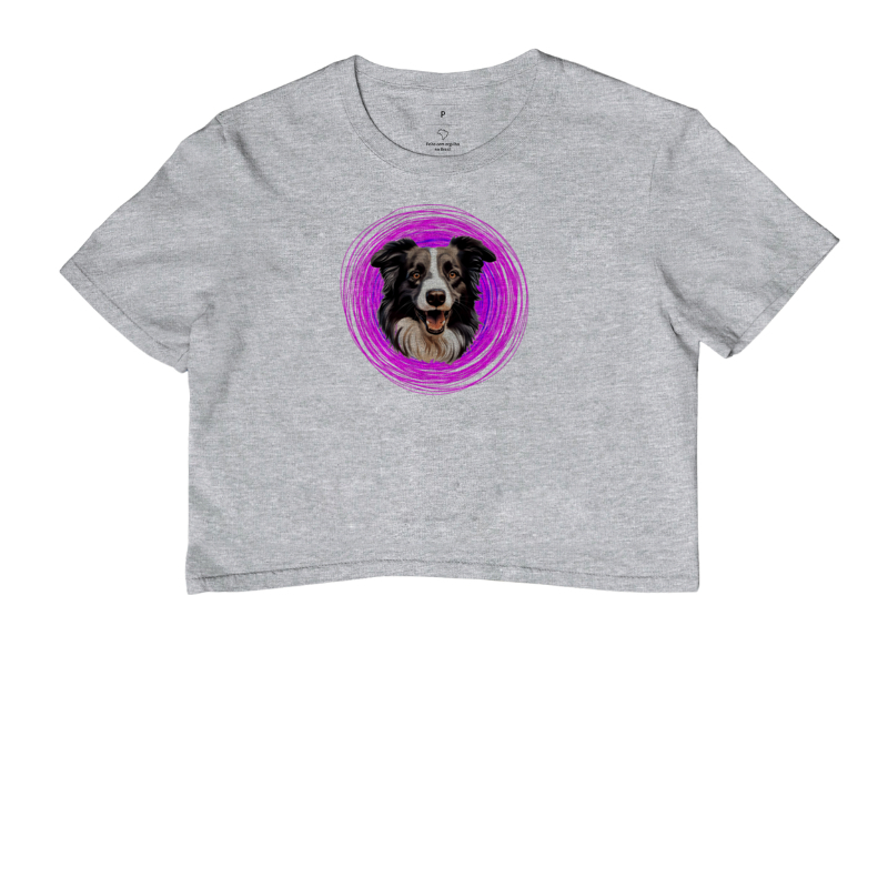 Black Border Collie Cropped
