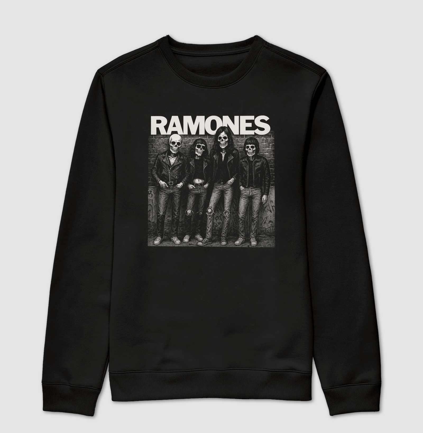 Ramones Skulls – Punk Até os Ossos