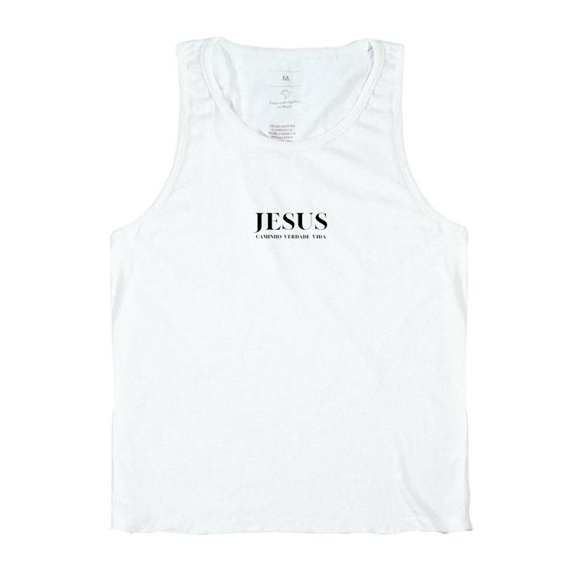 Camiseta Regata Caminho Verdade e Vida