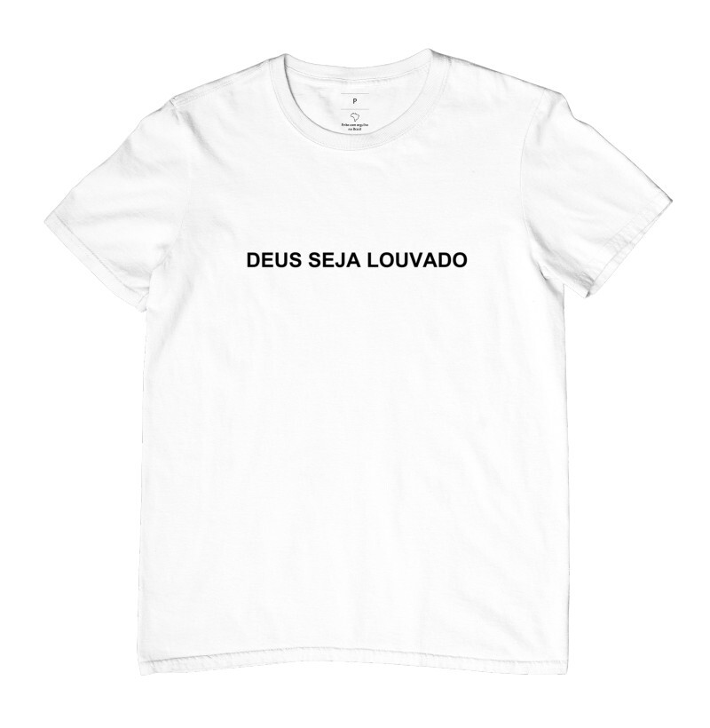 Deus seja louvado.