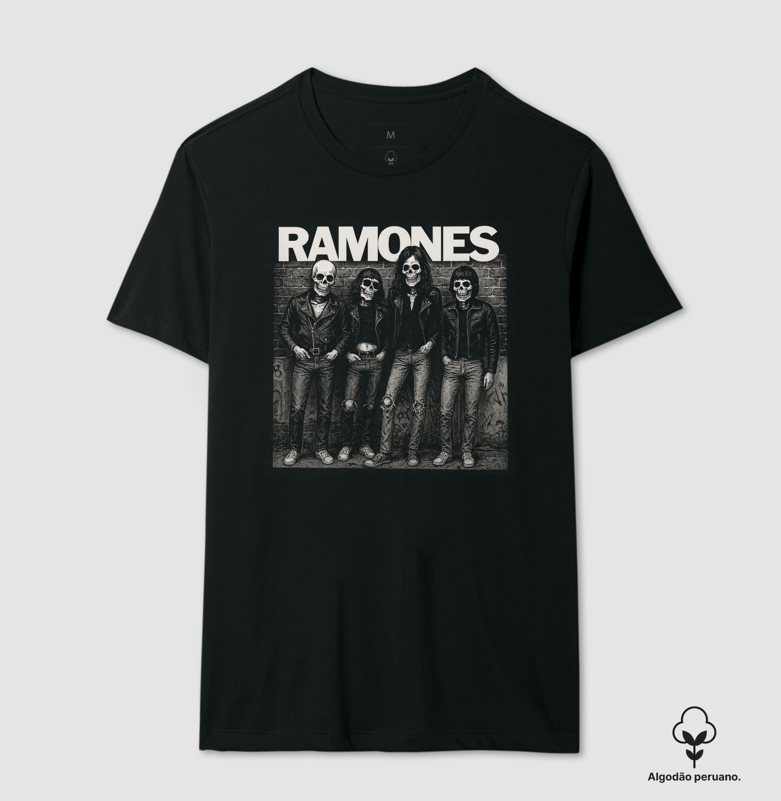 Ramones Skulls – Punk Até os Ossos