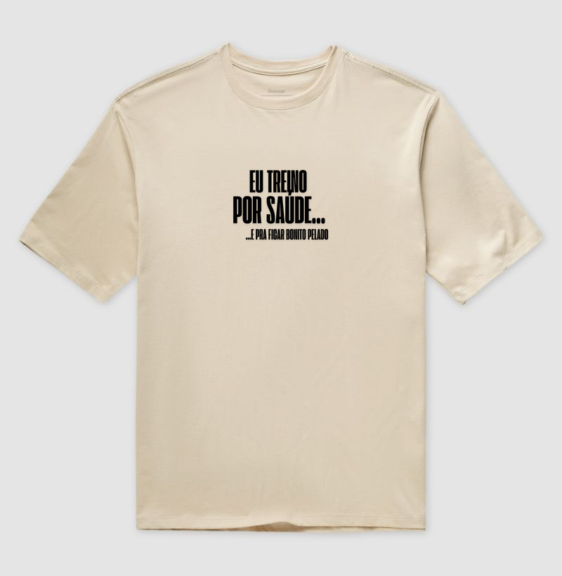 Camiseta Eu Treino por saúde 