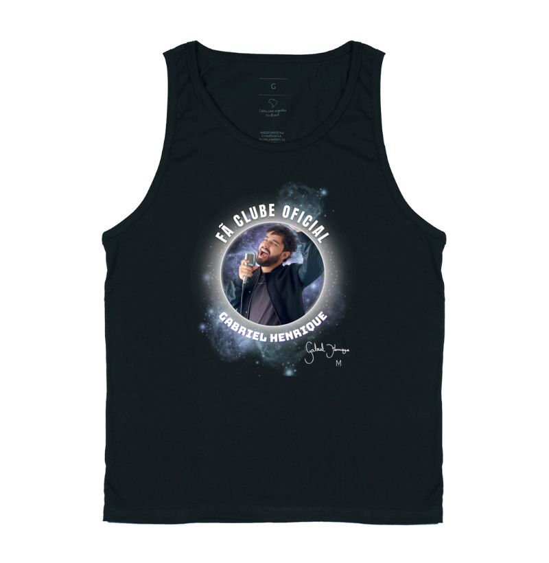 PARCERIA - Gabriel Henrique - Camiseta Regata - Feeling Good Collection - Fã Clube Oficial