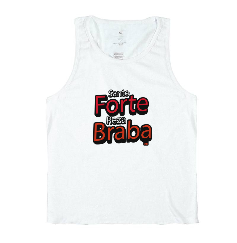 Camiseta Umbanda - Santo Forte Reza Braba