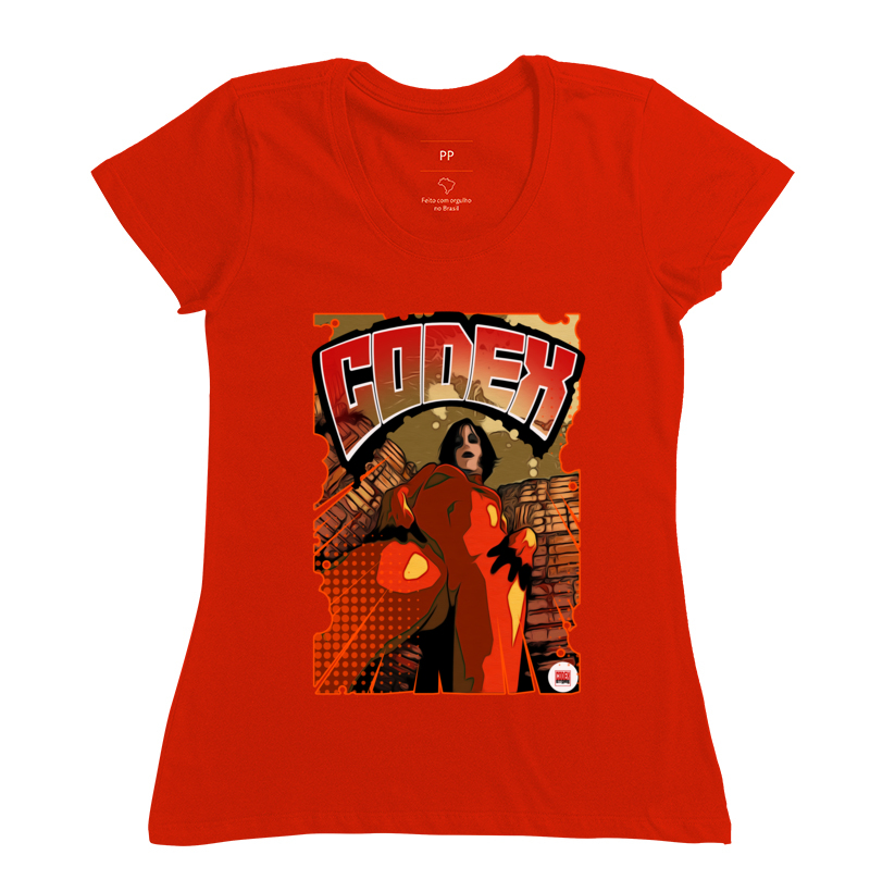 camiseta CODEX FATAL RED
