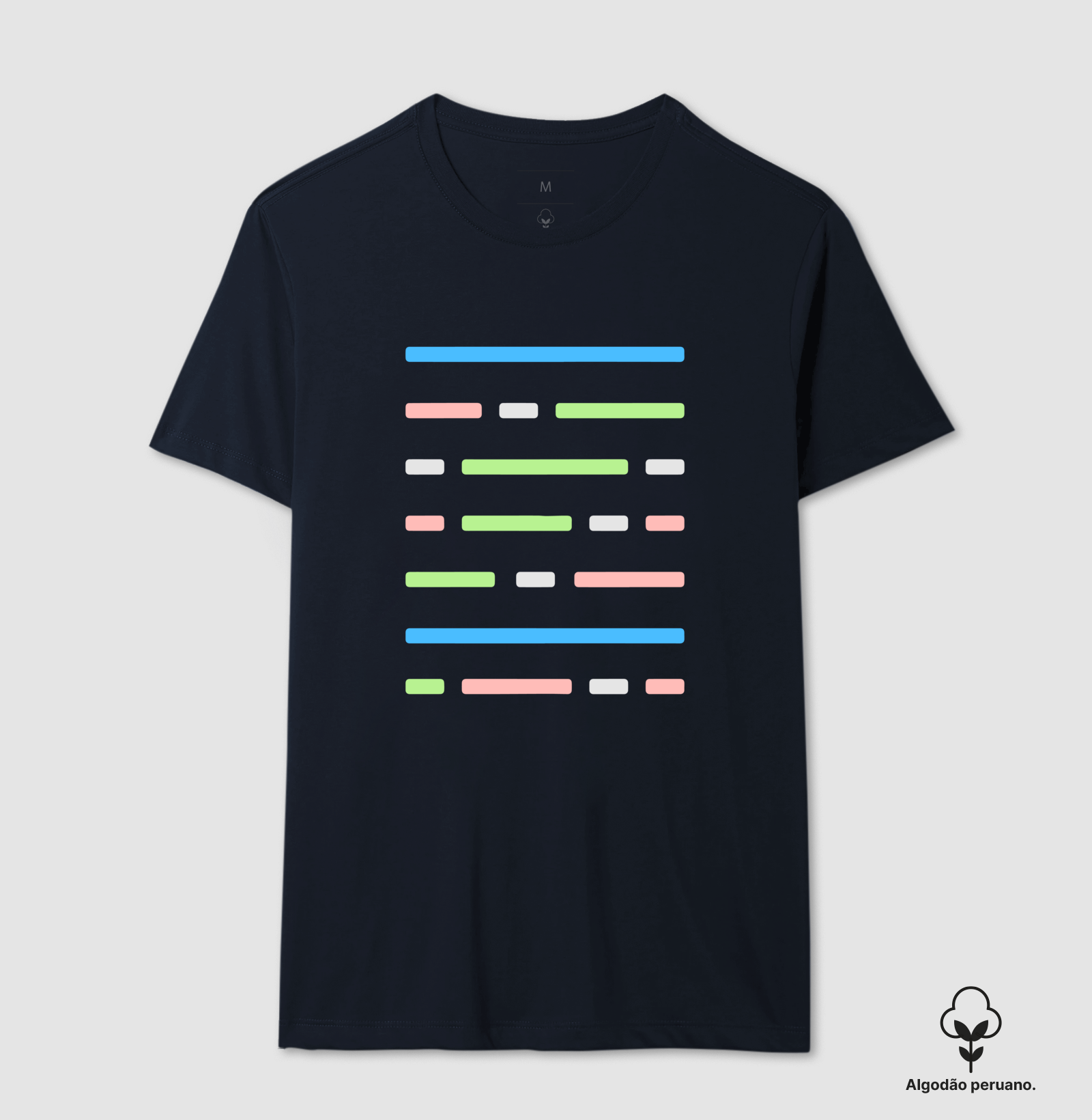 Camiseta Premium - Code Blocks