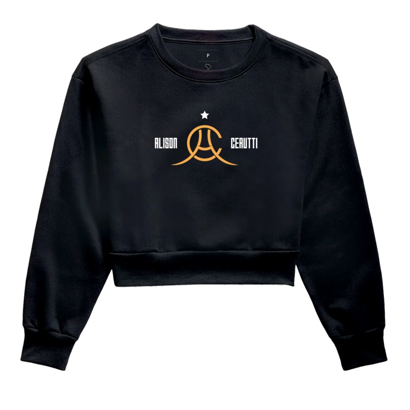 Moletom Cropped Alison Horizontal