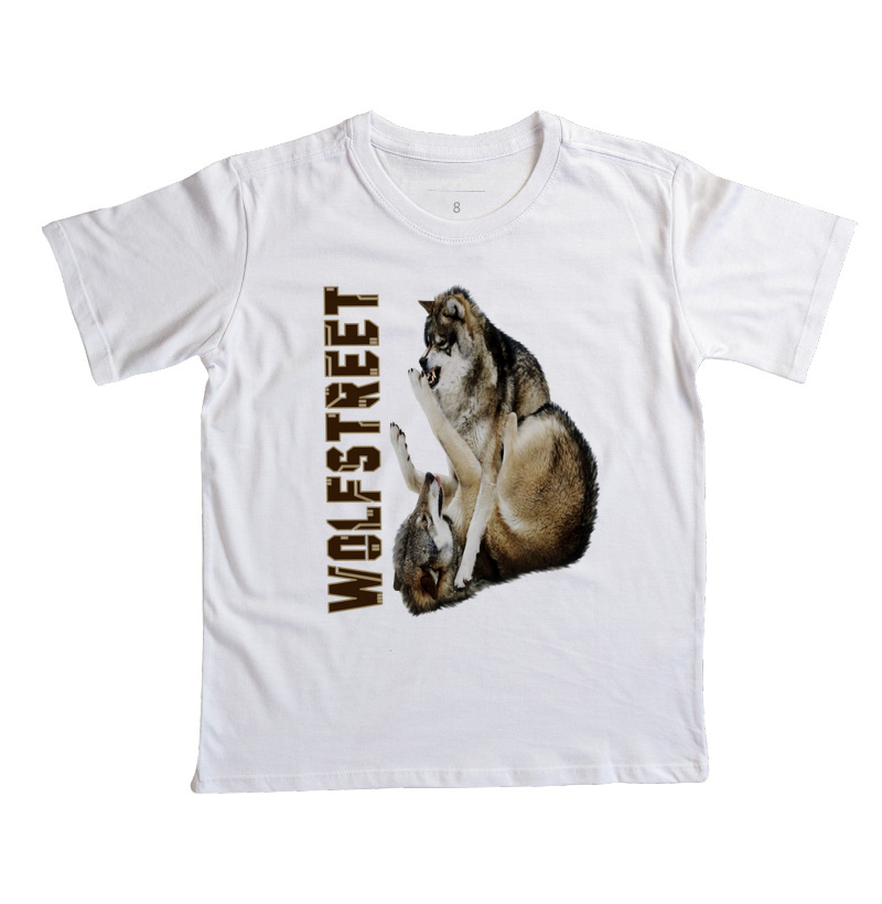Camiseta Infantil Wolfstreet05
