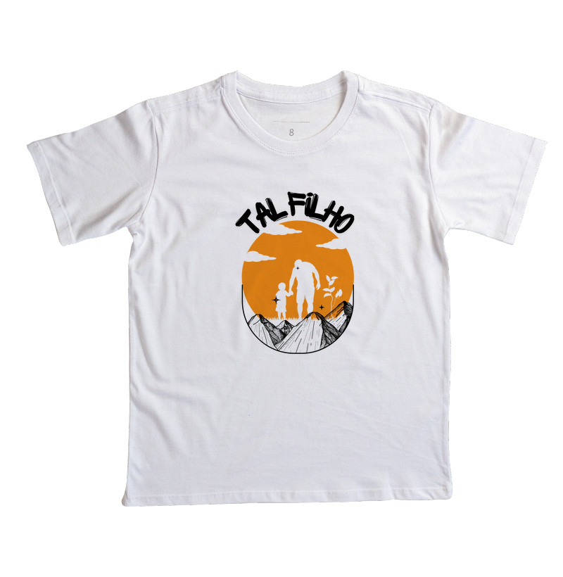 Camiseta infantil aoar especial dia dos pais 