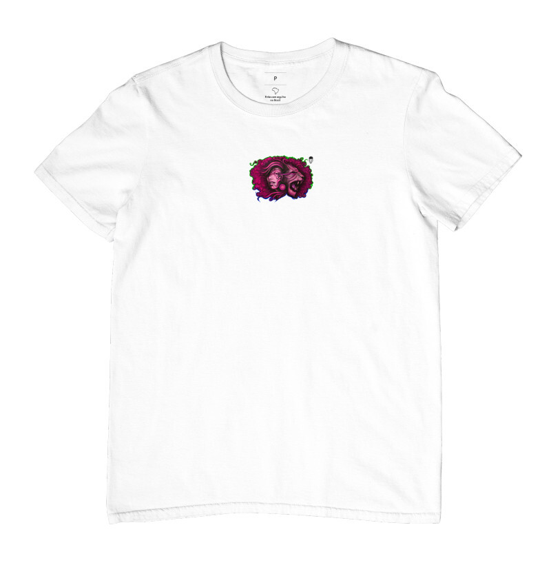 Leão Rosa Minimalista