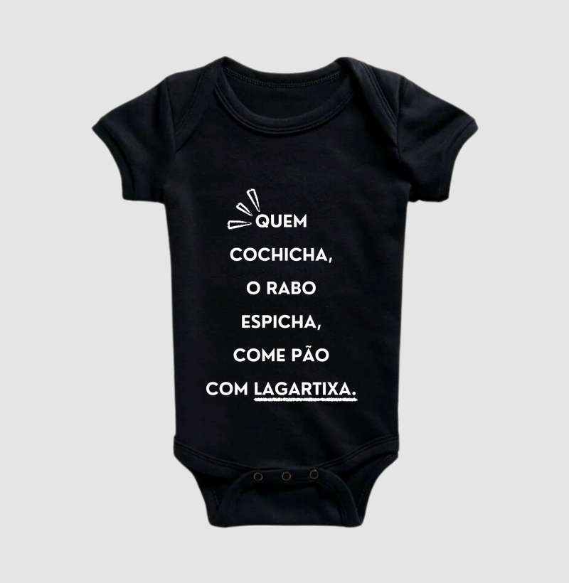 Práxis Body Quem Cochicha - Letras Brancas