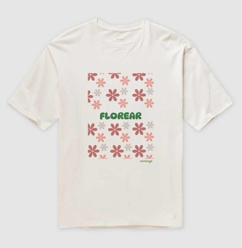 Camiseta Florear – Para Quem Cultiva Afeto | Na Manga