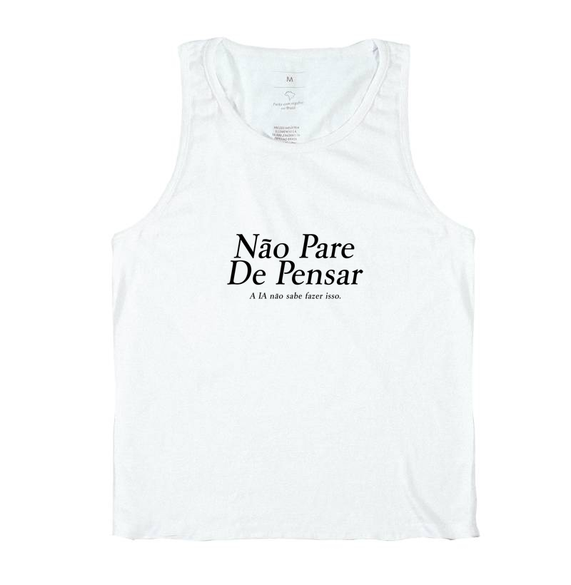 Não pare de pensar, a IA não sabe fazer isso