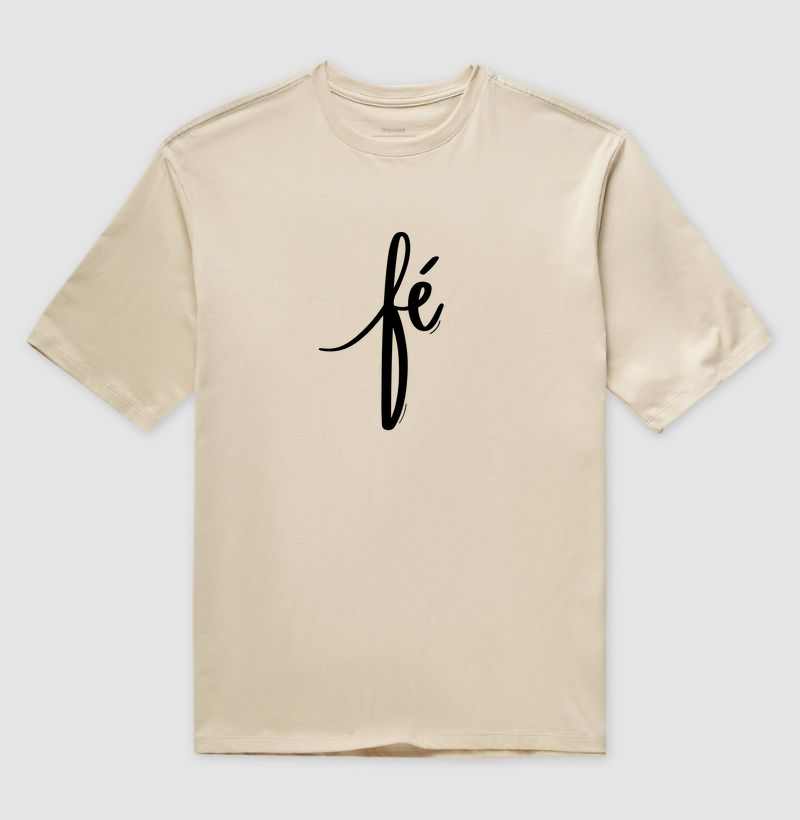 Camiseta "Fé" — Vista o que te move.