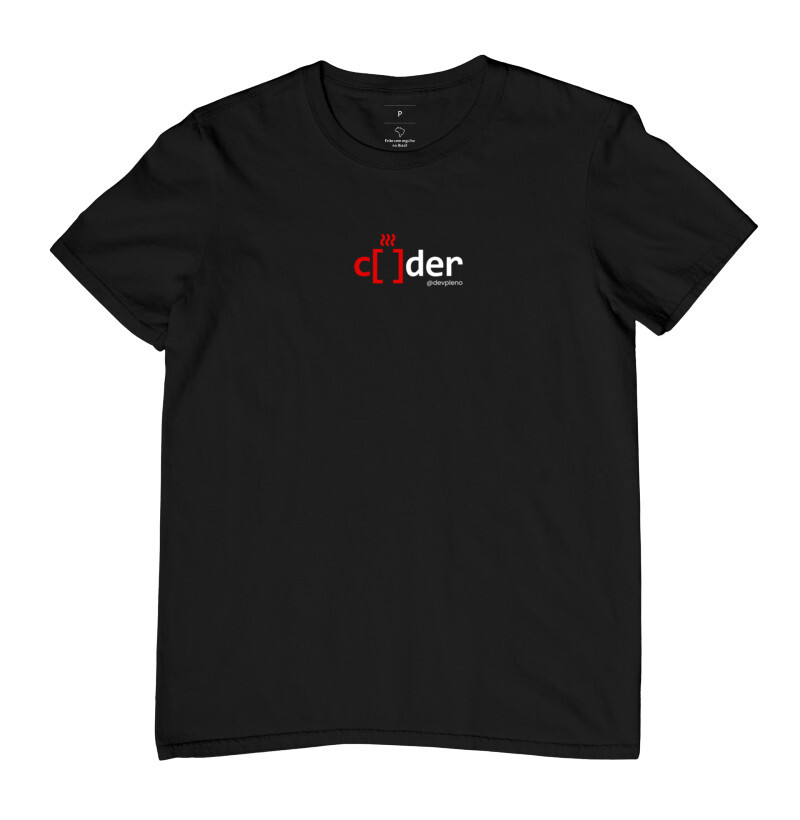 Camiseta Coder - DevPleno