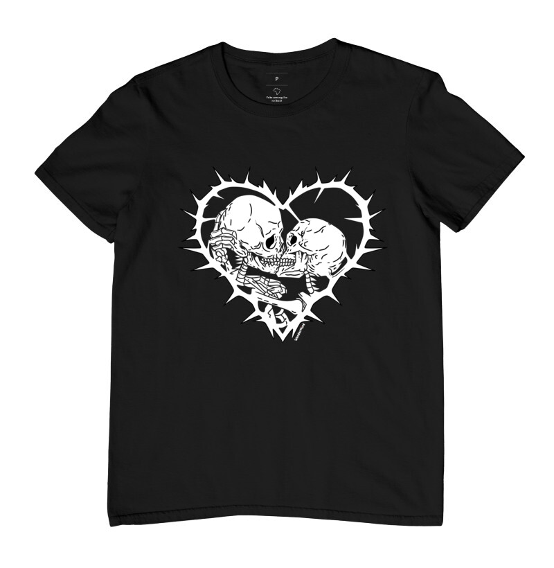 T-shirt Skulls in Love