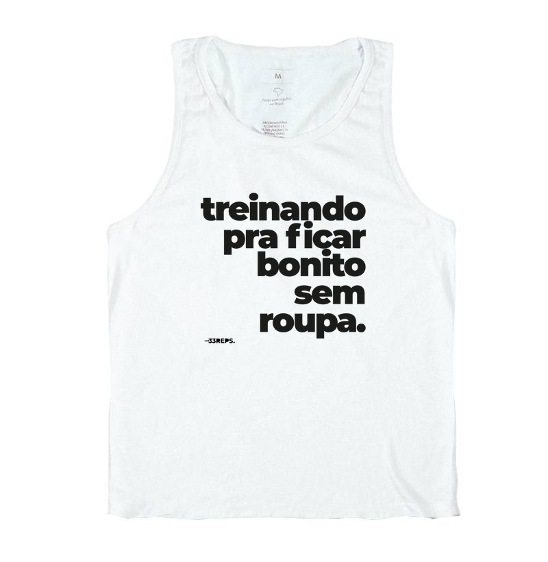 Treinando pra ficar bem sem roupa