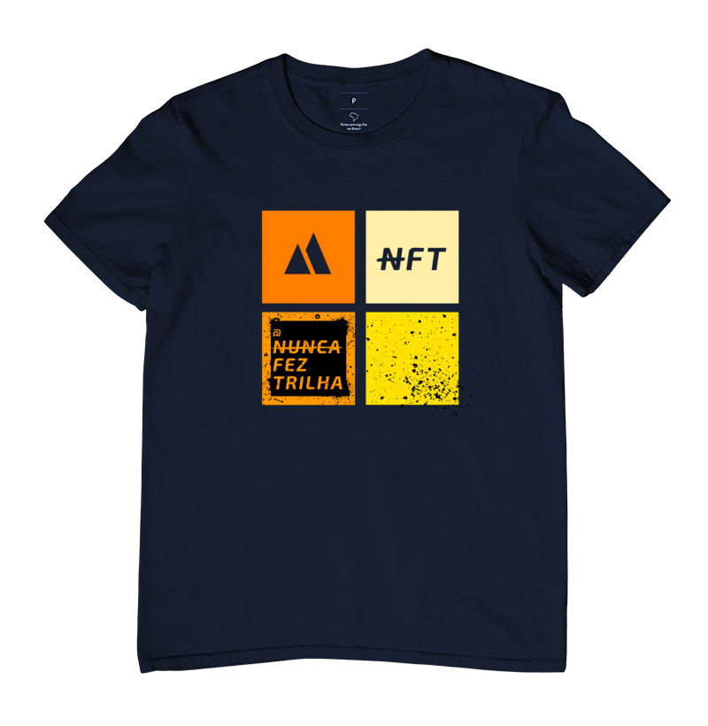 Camiseta Masculina NFT Cube