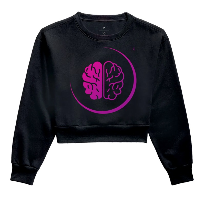 Moletom Cropped - Cerebral