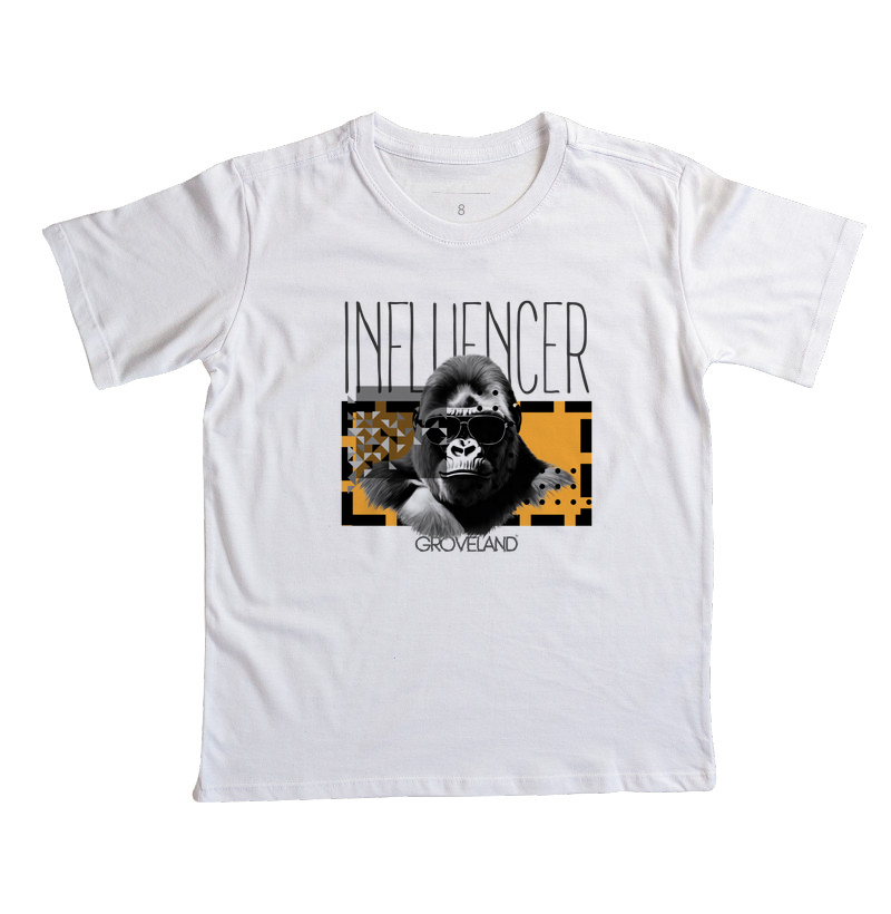CAMISETA INFANTIL GORILLA INFLUENCER