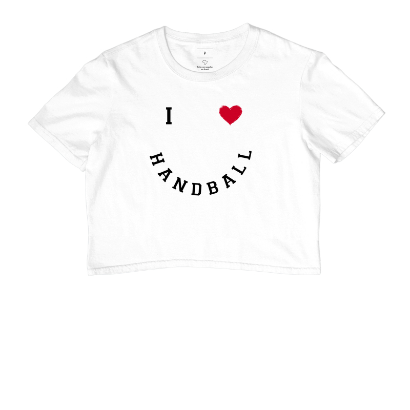 Cropped de Handebol - I love Handball 