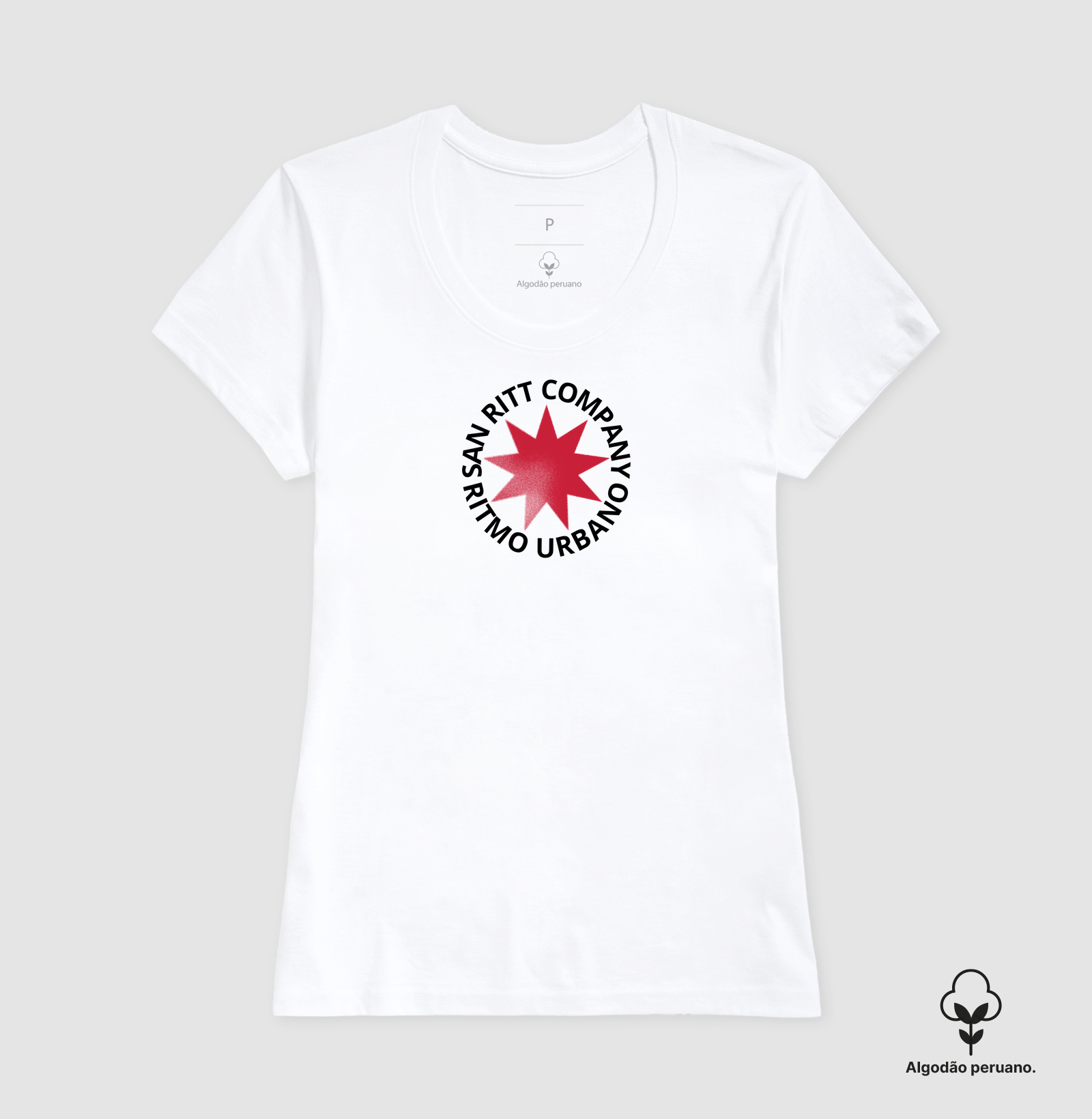 Camiseta Algodão Peruano S★R RED 2