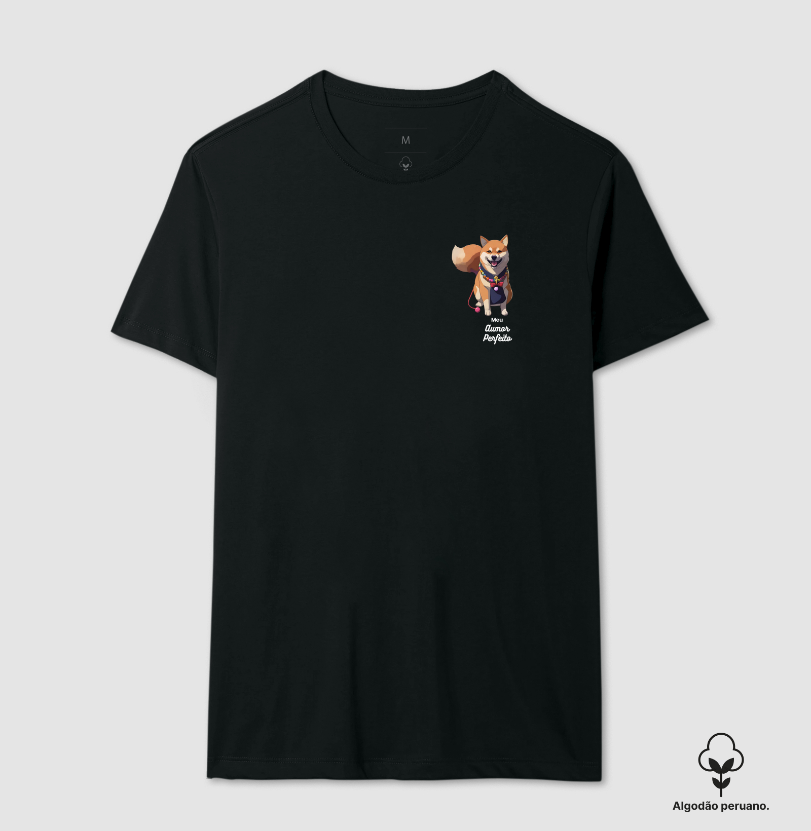 Camiseta Algodão Peruano - Aumor Yoshi