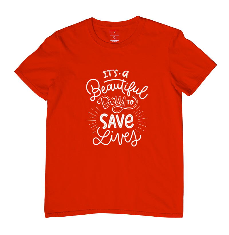 Camiseta Save Lives