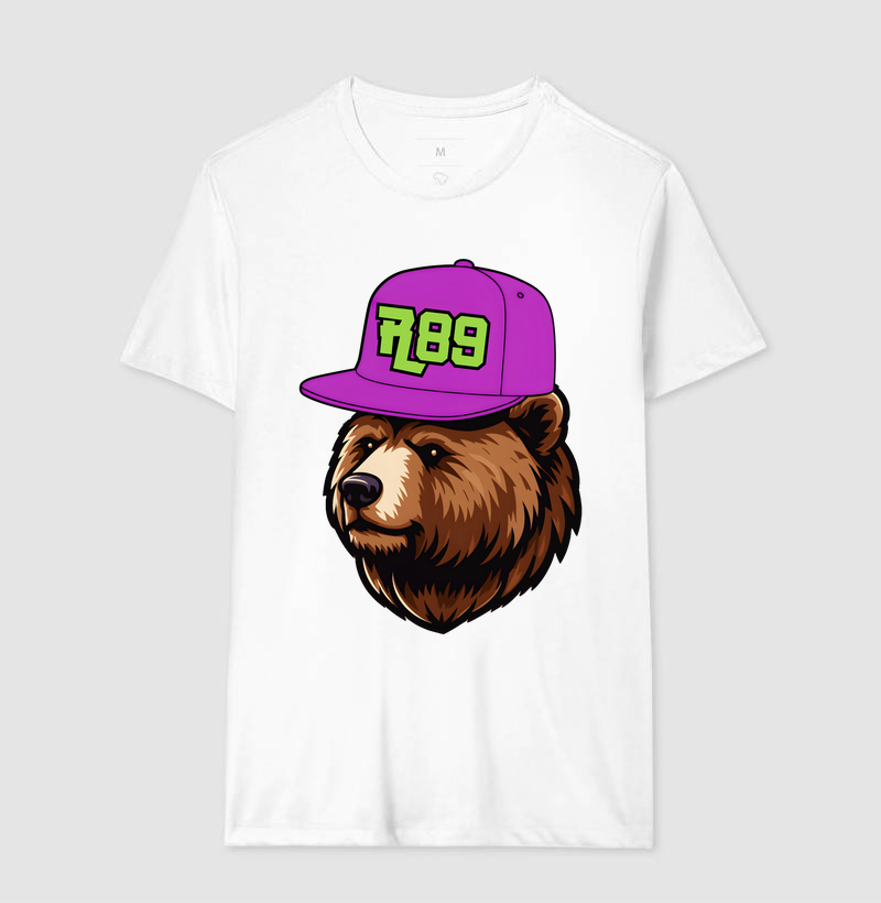 Mascote Ralph - Coleção Big Bear Ralph - Boné Roxo