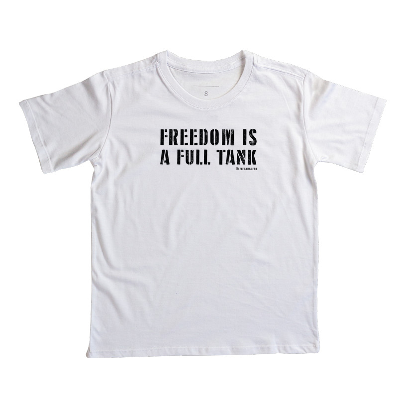 Camiseta Infantil Freedom is a Full Tank