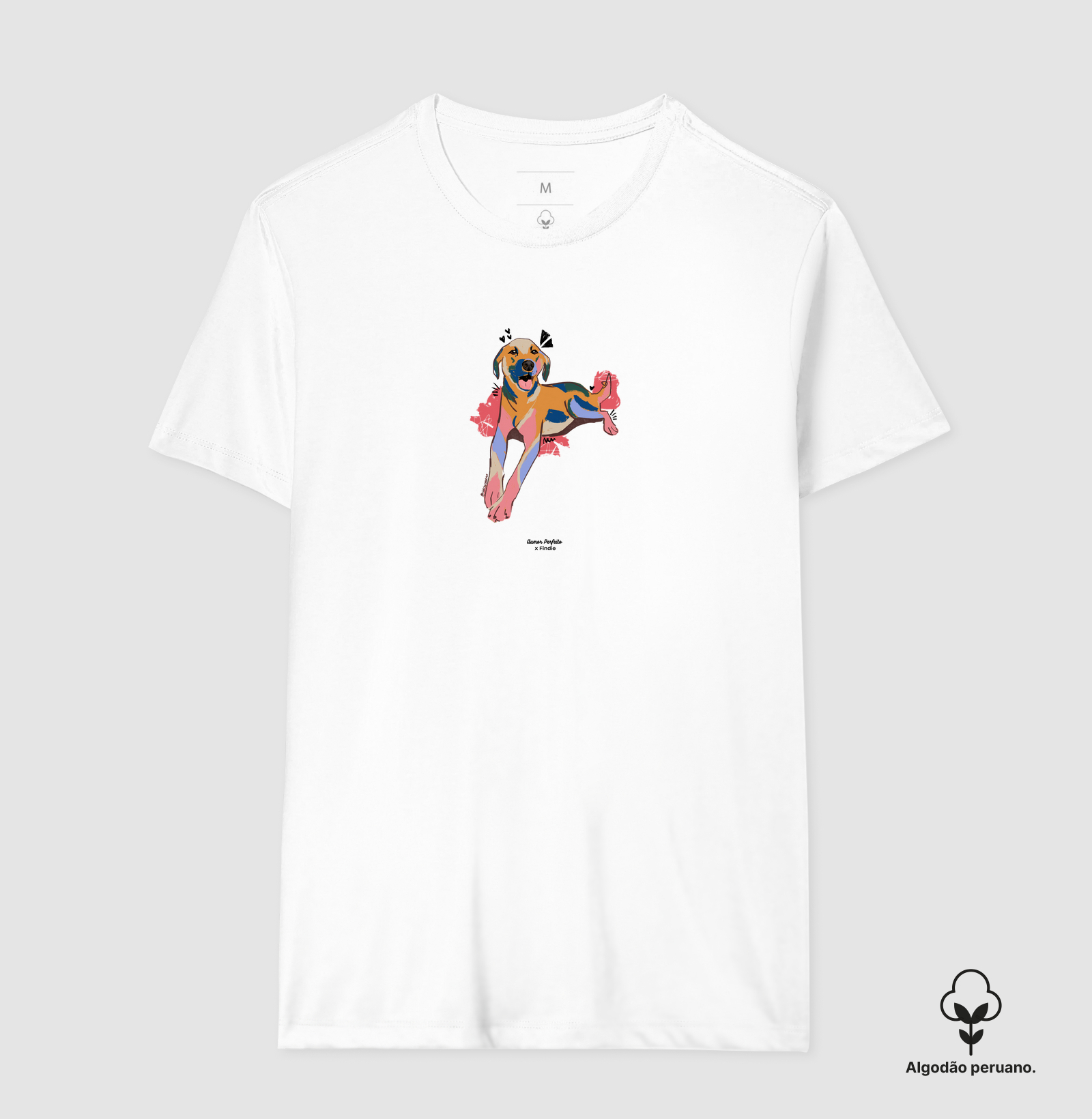 Camiseta Algodão Peruano - Aumor Não tem Raça - Barbie