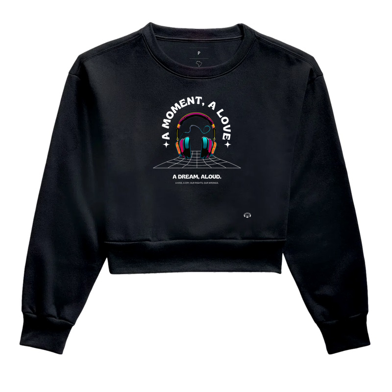 Moletom Cropped Sweet Disposition