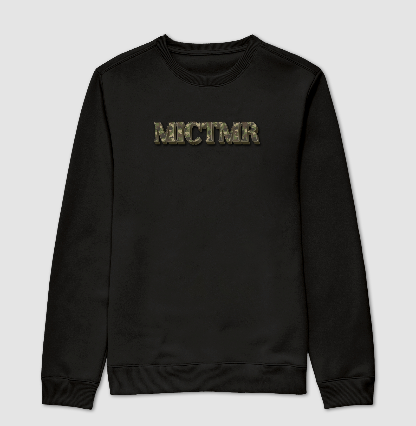 Suéter Moletom MICTMR Camuflado - Mr. GADU - Algodão Peruano
