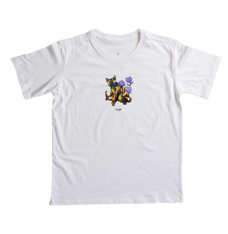 Camiseta Infantil - Aumor Não tem Raça - Jennifer